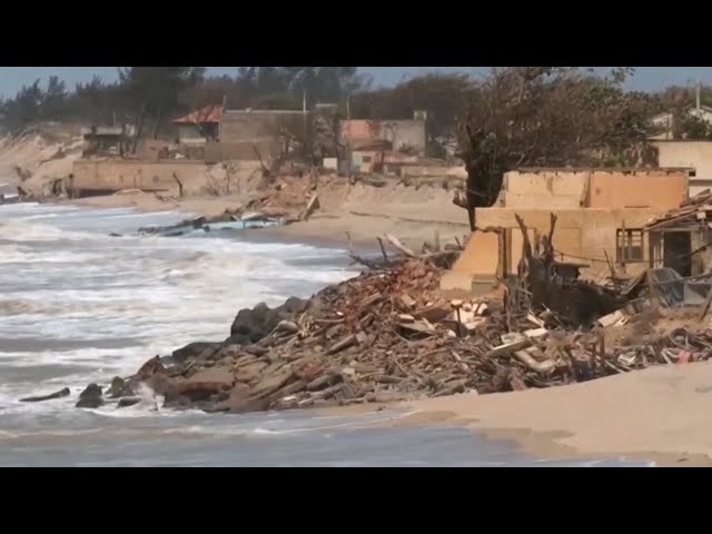 ⁣Rising sea levels: Parts of Brazil experiencing rapid coastal erosion