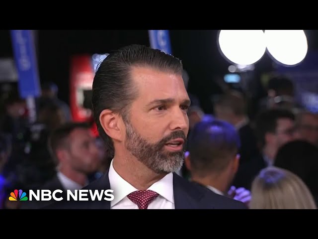 ⁣Donald Trump Jr. calls Sen. Vance's debate performance 'master class'