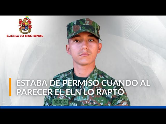 ⁣Denuncian secuestro de soldado profesional del Ejército en Tibú: se lo habría llevado el ELN