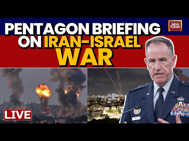 ⁣Israel Iran War LIVE | Pentagon Briefing On Israel Iran War | Iran Attacks Israel LIVE