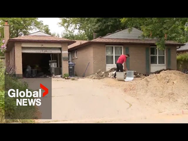 ⁣Brampton, Ont. renovation projects under scrutiny after residents rally over safety concerns