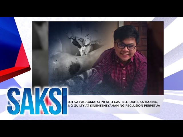 ⁣Saksi: (Recap) 10 sangkot sa pagkamatay ni Atio Castillo dahil sa hazing...