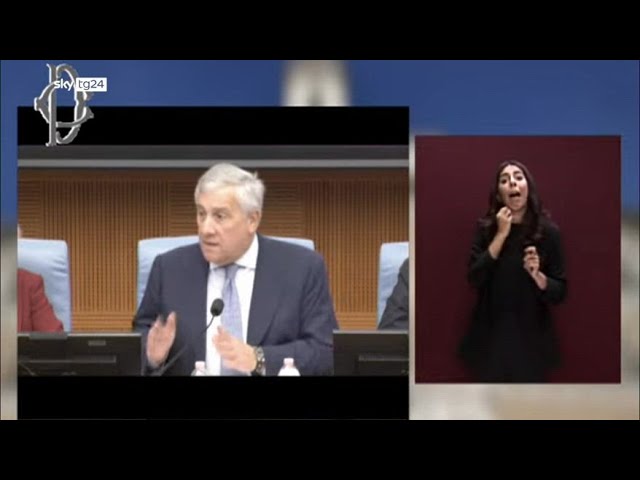 ⁣Tajani: Israele ha il diritto di difendersi da Hezbollah