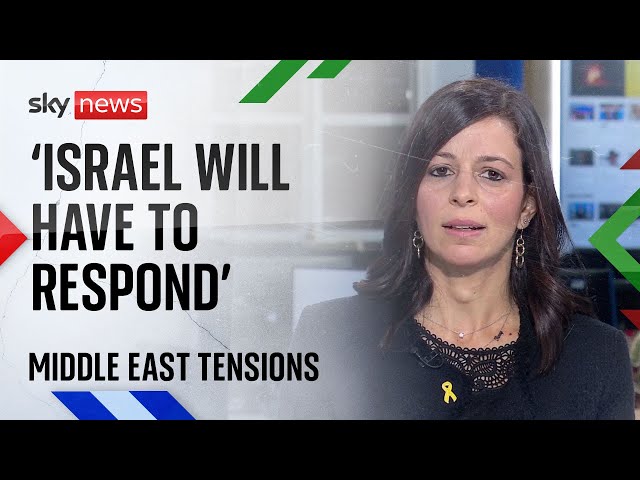 ⁣'Israel will have to respond' to Iran missile attack, says Israeli embassy spokesperson