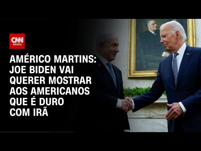 ⁣Américo Martins: Joe Biden vai querer mostrar aos americanos que é duro com Irã | CNN NOVO DIA