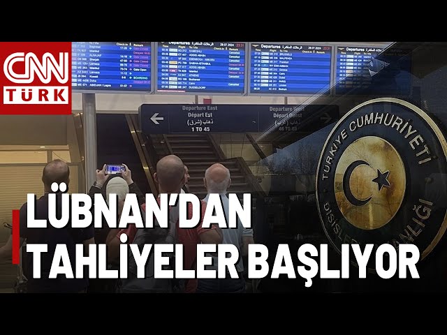 ⁣Dışişleri: Tahliye Planı Hazır! Lübnan'daki Türkler İşte Böyle Tahliye Edilecek...