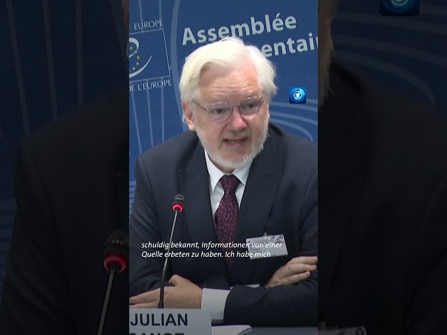 ⁣Julien Assanges erster Auftritt nach Freilassung #tagesschau #nachrichten #assange