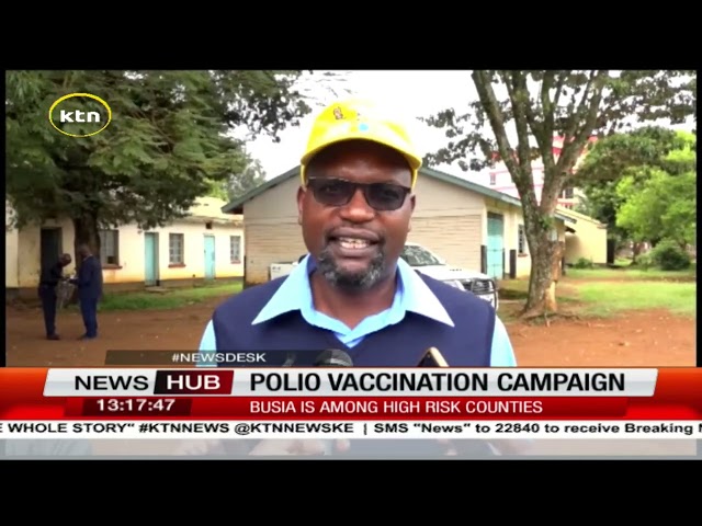 ⁣Polio vaccination campaign: Campaign targets children below five years