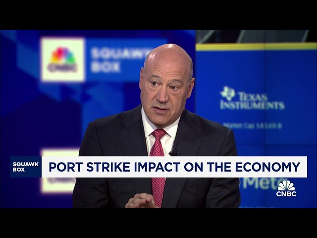 Former NEC Director Gary Cohn: Port strike will have real short-term impact on the U.S. economy