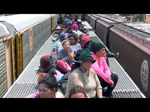 ⁣Mexico's 'Death Train' a lifeline, last resort for migrants