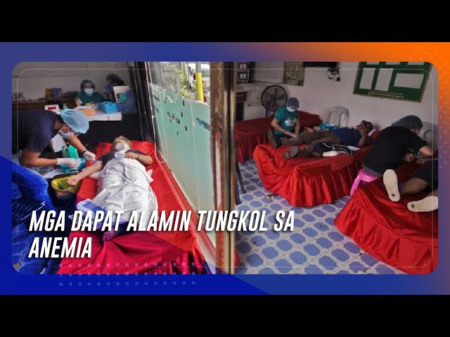 ⁣Mga dapat alamin tungkol sa anemia