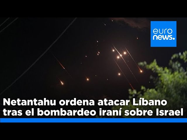 ⁣El Ejército israelí sigue atacando Beirut tras la ofensiva con misiles de Irán contra Israel