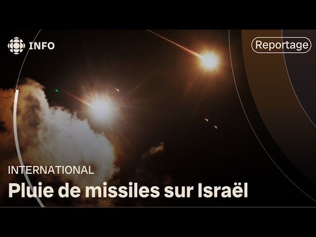 ⁣Escalade entre l'Iran et Israël après des tirs de missiles