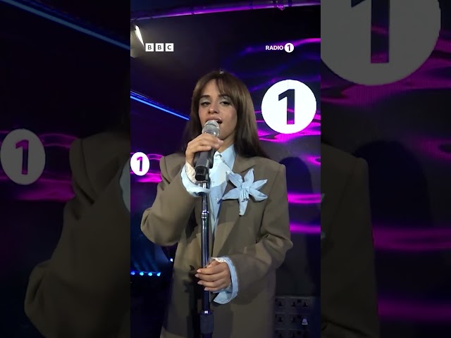 ⁣Camila Cabello covering Addison Rae for #LiveLounge month 