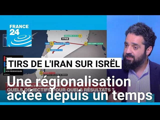 ⁣Frappe iranienne en Israël : une régionalisation actée depuis un temps • FRANCE 24