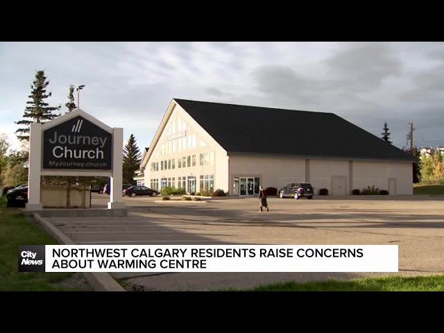 ⁣Northwest Calgarians voice concerns over warming centre