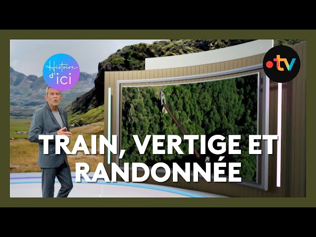 ⁣Histoire d'Ici: le Viaduc des Rochers Noirs.