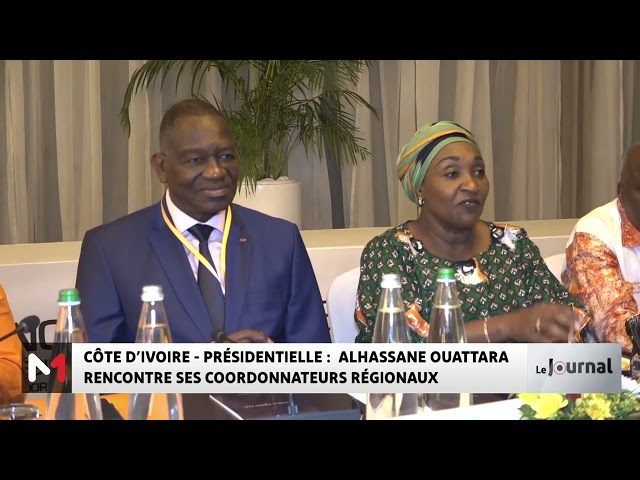 ⁣Présidentielle en Côte d’Ivoire : Ouattara rencontre ses coordonnateurs régionaux