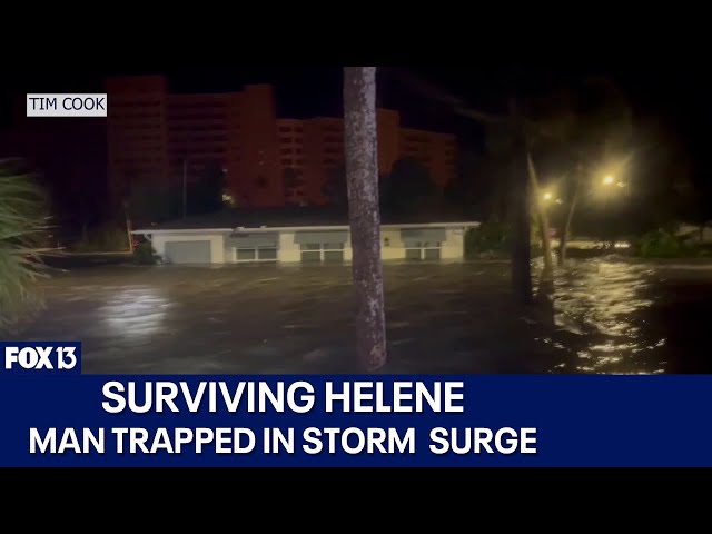 ⁣Hurricane Helene: A Clearwater father's survival story