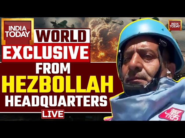 ⁣Israel vs Hezbollah: First Pics Of Bombed Hezbollah HQ, India Today On Site | World Exclusive