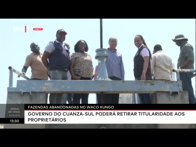 ⁣Fazendas abandonadas no Waco Kungo: Governo do Cuanza-Sul poderá retirar titularidade....