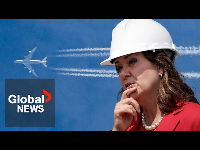 ⁣Alberta’s premier facing criticism over chemtrails discussion at town hall