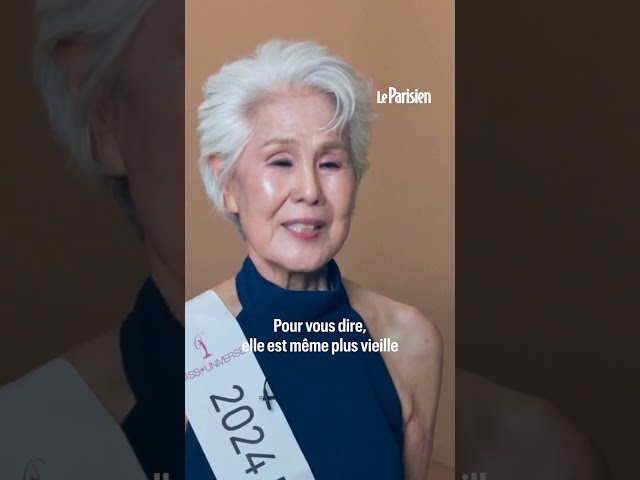 ⁣À 81 ans, elle participe à Miss Univers