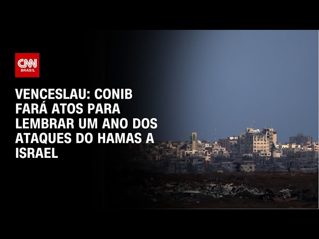 ⁣Venceslau: Conib fará atos para lembrar um ano dos ataques do Hamas a Israel | BASTIDORES CNN