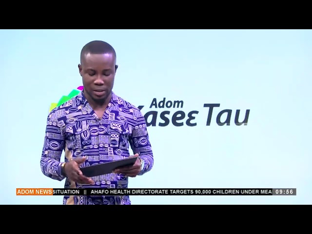 ⁣Kasie Tau At 9:55 AM on Adom TV (02-10-24)