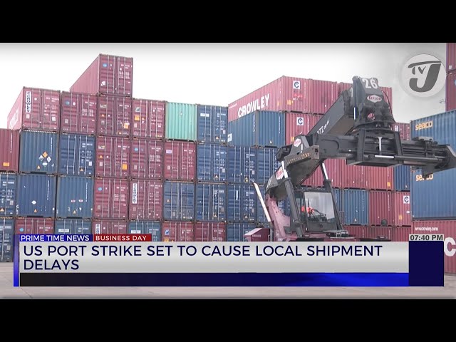 ⁣US Port Strike set to Cause Local Shipment Delays | TVJ Business Day