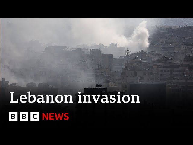 ⁣Israel and Hezbollah fight on the ground in Lebanon after Israeli invasion | BBC News