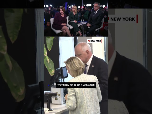 Here's what the vice presidential candidates did after the debate