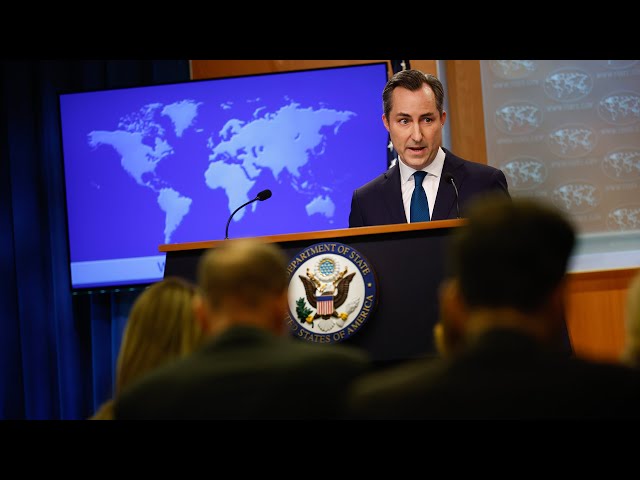 Watch Live: State Department holds briefing as Israel vows retaliation against Iran | CBS News