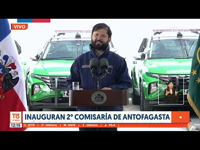 ⁣Inauguran 2° comisaría de Antofagasta