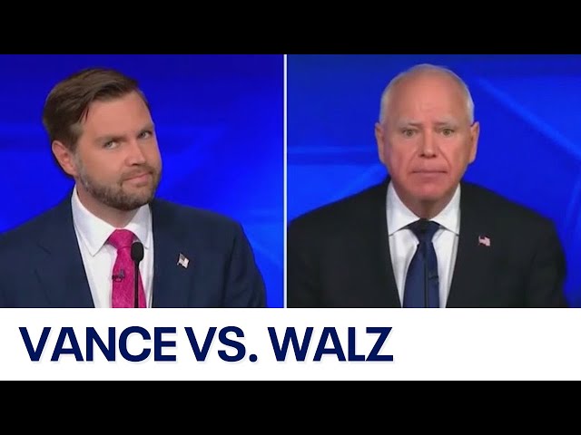 Final takeaways from VP debate between Walz, Vance