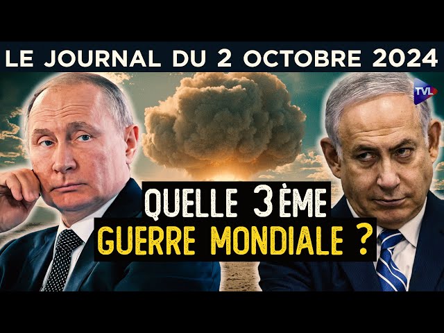 ⁣Israël - Iran : jusqu’à la guerre mondiale ? - JT du mercredi 2 octobre 2024