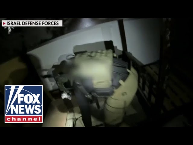 Shocking video shows Hezbollah weapons cache hidden under child's bedroom