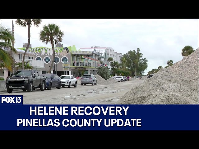 ⁣Hurricane Helene: Pinellas County update on recovery