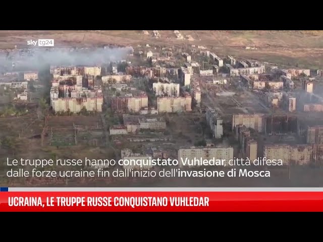 ⁣Ucraina, le truppe russe conquistano Vuhledar