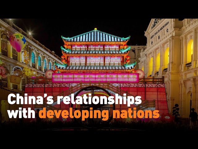 ⁣China’s relationships with developing nations