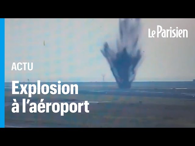 ⁣Japon : une bombe américaine explose sur la piste d'un aéroport