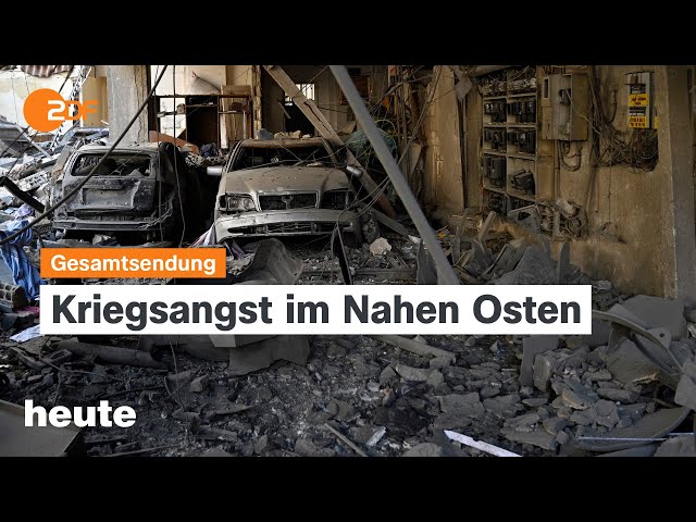 ⁣heute 19 Uhr vom 02.10.2024, Netanjahu droht Iran, Einreiseverbot Guterres, verschärftes Bürgergeld