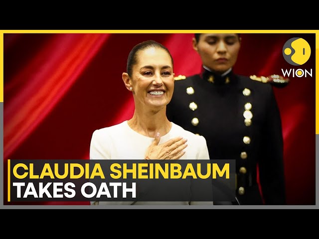 ⁣Claudia Sheinbaum Sworn-In As Mexico’s First Woman President | World News | WION