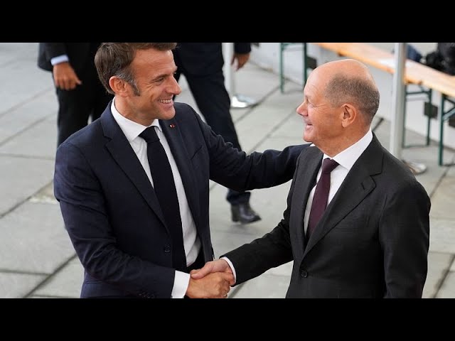 ⁣EU in Gefahr? Präsident Macron besucht Scholz in Berlin