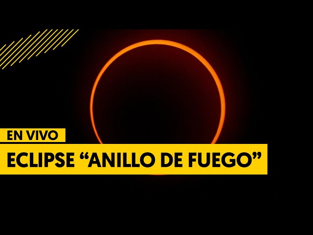 ⁣EN VIVO: Cobertura especial eclipse solar anular "Anillo de Fuego" en Chile