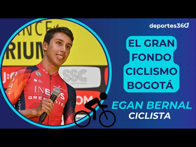 ⁣Entrevista con Egan Bernal: Gran Fondo de Ciclismo de Bogotá