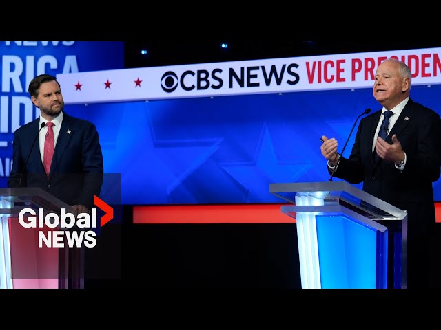 ⁣VP debate: Mics cut after Vance tells moderators "you weren’t going to fact check"