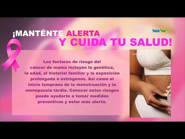 ⁣Mantente alerta y cuida tu salud.  #cancerdemama