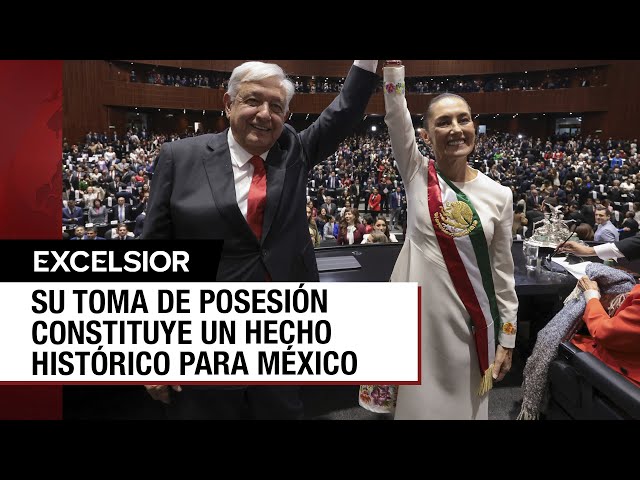 ⁣Así fue el día en que Claudia Sheinbaum se convirtió en presidenta de México