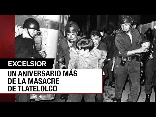 ⁣A 56 años de la matanza de Tlatelolco